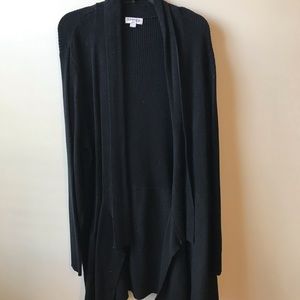 Oversized winter cardigan